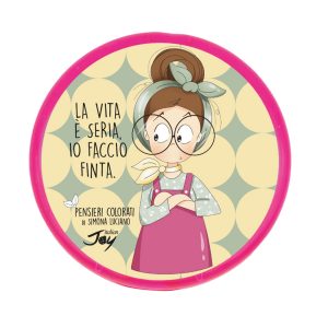 SAPONE IN FOGLI PENSIERI COLORATI - LA VITA È SERIA. IO FACCIO FINTA.