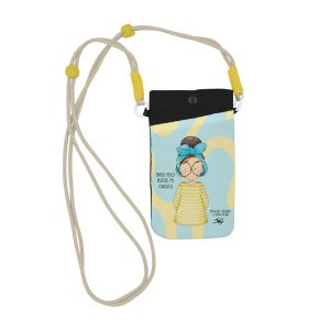 MINI BORSA A TRACOLLA PENSIERI COLORATI - PARLO POCO...