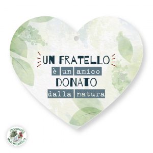 FRATELLO AMICO - targa profumata