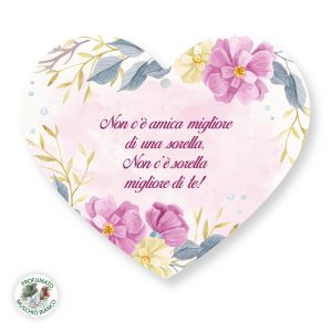 SORELLA AMICA - targa profumata