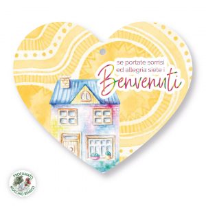 BENVENUTI - targa profumata