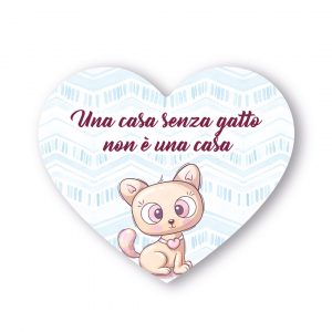 GATTO È CASA - calamita profumata