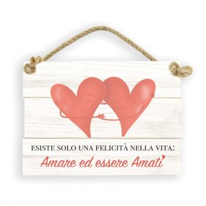 ESISTE SOLO UNA FELICITÀ NELLA VITA... - targa country
