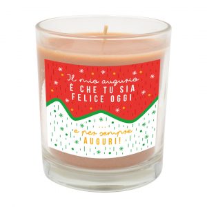IL MIO AUGURIO È... - CANDELA PROFUMATA NATALE