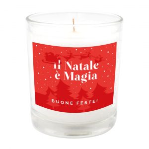 IL NATALE È MAGIA. BUONE FESTE! - CANDELA PROFUMATA NATALE
