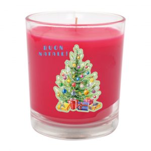 BUON NATALE (albero di natale) - CANDELA PROFUMATA NATALE