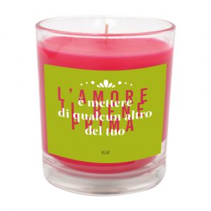 ’AMORE È METTERE IL BENE... (olaf) - CANDELA PROFUMATA NATALE