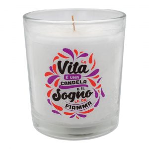 Una candela per... LA VITA È UNA CANDELA E IL SOGNO LE DÀ LA FIAMMA