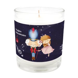 SOGNO INCANTATO - candela bicchiere momento da favola