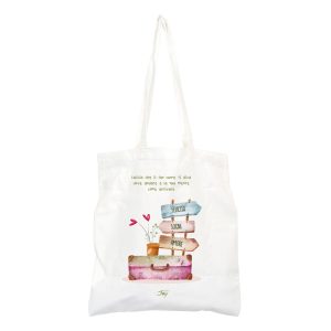 BORSA WATERCOLOR - CUORE MENTE