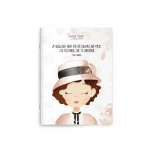 NOTEBOOK A6 PENSIERI GENTILI - COCO CHANEL