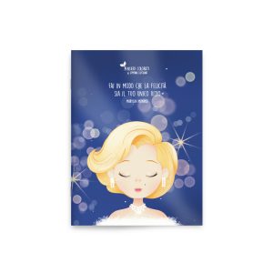 NOTEBOOK A6 PENSIERI GENTILI - MARYLIN MONROE