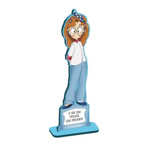 STATUETTA PENSIERI COLORATI - SONO IMPEGNATIVA