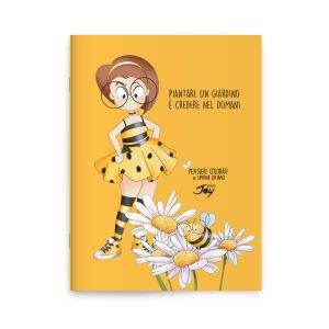 NOTEBOOK A5 PENSIERI COLORATI - PIANTARE UN GIARDINO