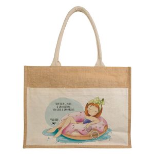 BORSA MARE PENSIERI COLORATI - UNA VOLTA CERCAVO IL LATO POSITIVO