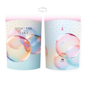 PAPER LAMP - SIAMO NATI PER ESSERE FELICI