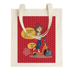 TOTE BAG PENSIERI COLORATI - NON FATEMI ARRABBIARE