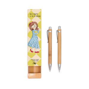 KIT SCRITTURA BAMBOO PENSIERI COLORATI - HAI 5 MINUTI?