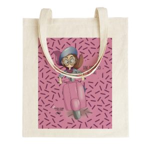 TOTE BAG PENSIERI COLORATI - UN SORRISO E VIA!