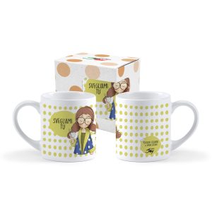 TAZZINA CAFFÈ PENSIERI COLORATI - SVEGLIAMI TU