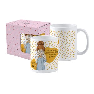 TAZZA MUG PENSIERI COLORATI - SONO UNA REGINA!