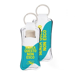 PORTACHIAVI E BALSAMO LABRRA - SENZA QUESTO NON ESCO