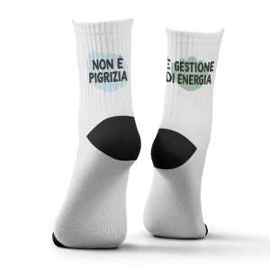 CALZINI SCORTESI - NON È PIGRIZIA È GESTIONE DI ENERGIA
