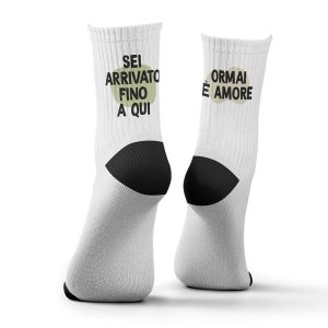 CALZINI SCORTESI - SEI ARRIVATO FINO A QUI, ORMAI È AMORE
