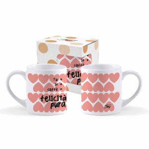 TAZZINA CAFFÈ - TU + IO + CAFFÈ = FELICITÀ PURA