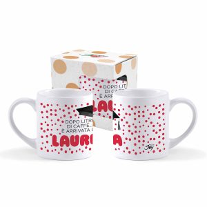 TAZZINA CAFFÈ - DOPO LITRI DI CAFFÈ...È ARRIVATA LA LAUREA