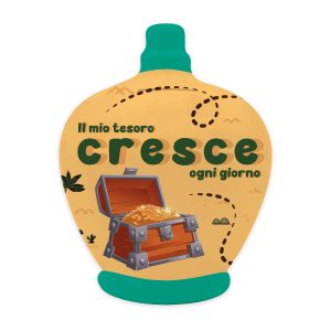 SALVADANAIO CON FORO - IL MIO TESORO