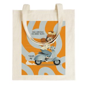 TOTE BAG PENSIERI COLORATI - FINGO COMPETENZA CON GRANDE TALENTO