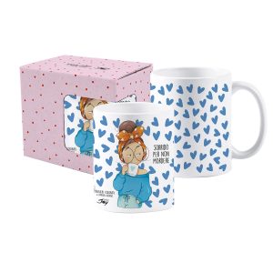 TAZZA MUG PENSIERI COLORATI - SORRIDO PER NON MORDERE
