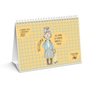CALENDARIO DA TAVOLO 2027 PENSIERI COLORATI - BELLISSIMA