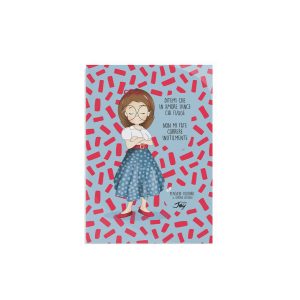 NOTEBOOK A6 PENSIERI COLORATI - DITEMI CHE IN AMORE VINCE CHI FUGGE...