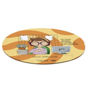 MOUSEPAD PENSIERI COLORATI - FACCIAMO SQUADRA: IO LAVORO, GLI ALTRI GUARDANO